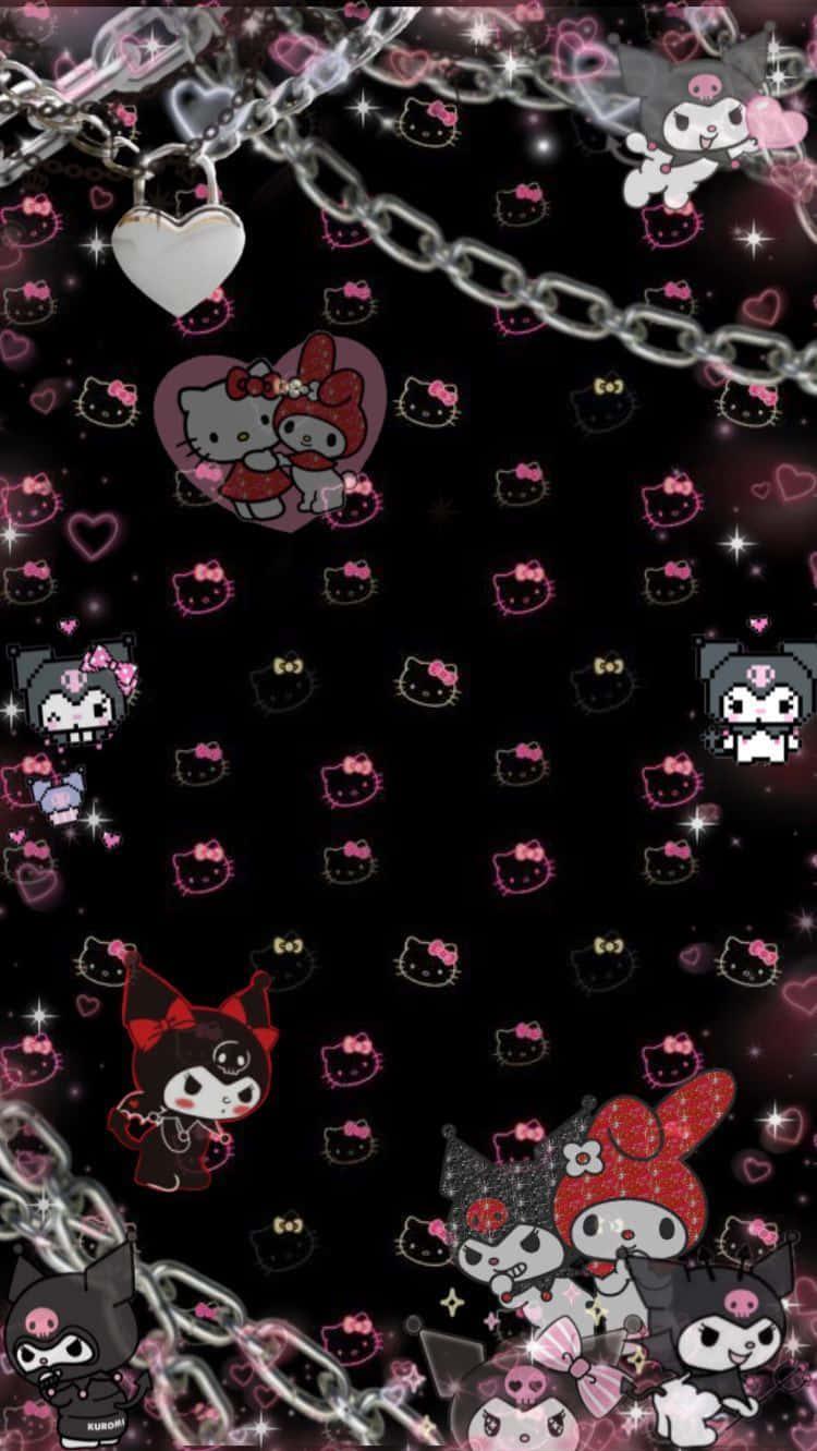 Show Your Emo Side With This Cute And Edgy Hello Kitty