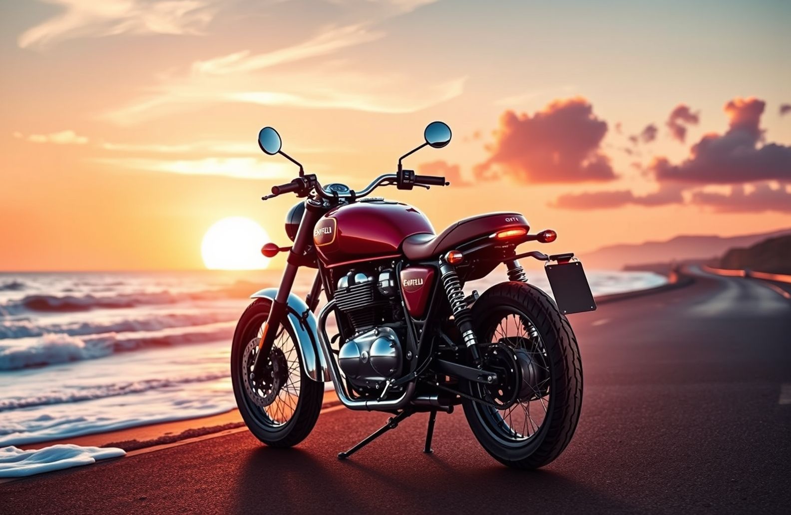 Royal Enfield Continental Gt Wallpaper