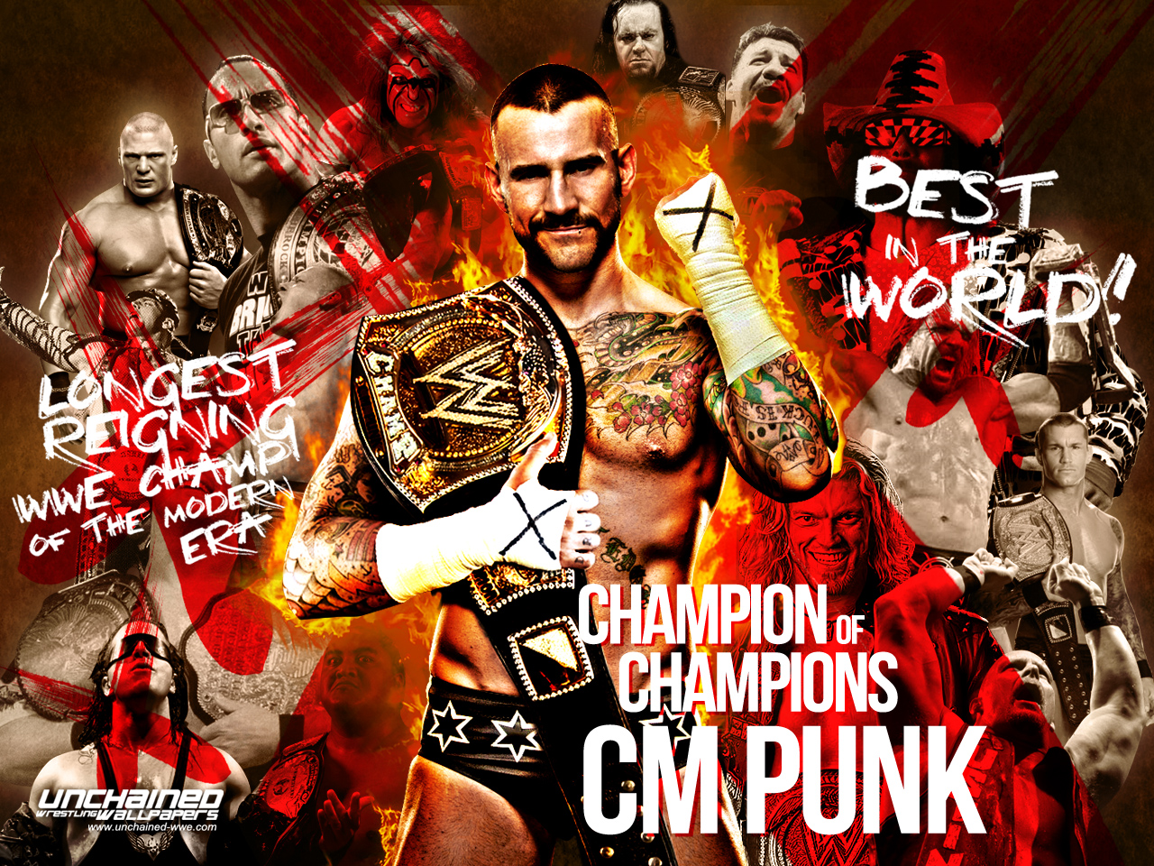 Wwe Image Cm Punk Champion Of Champions HD Wallpaper