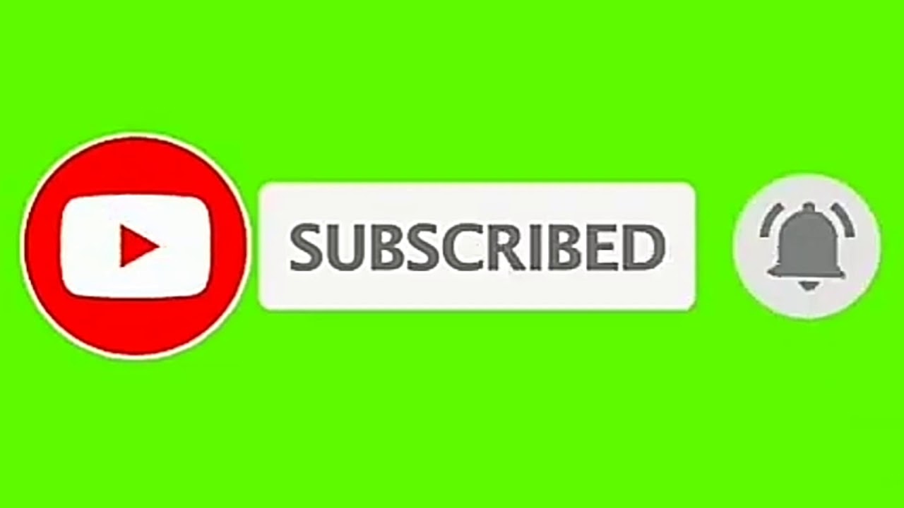 Green Screen Background Subscribe Video Intro In