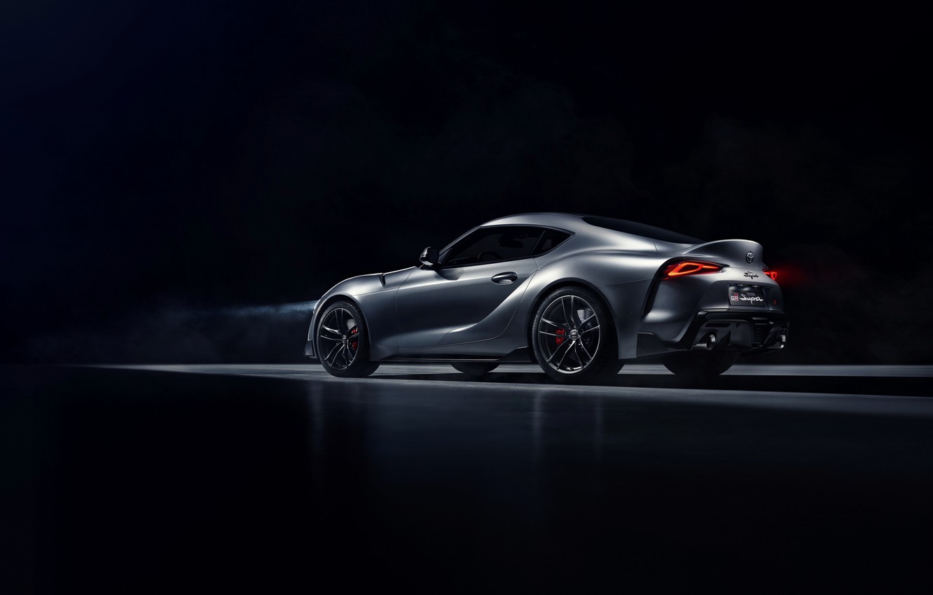 Wallpaper Background Coupe Toyota Side Dark Supra The Fifth