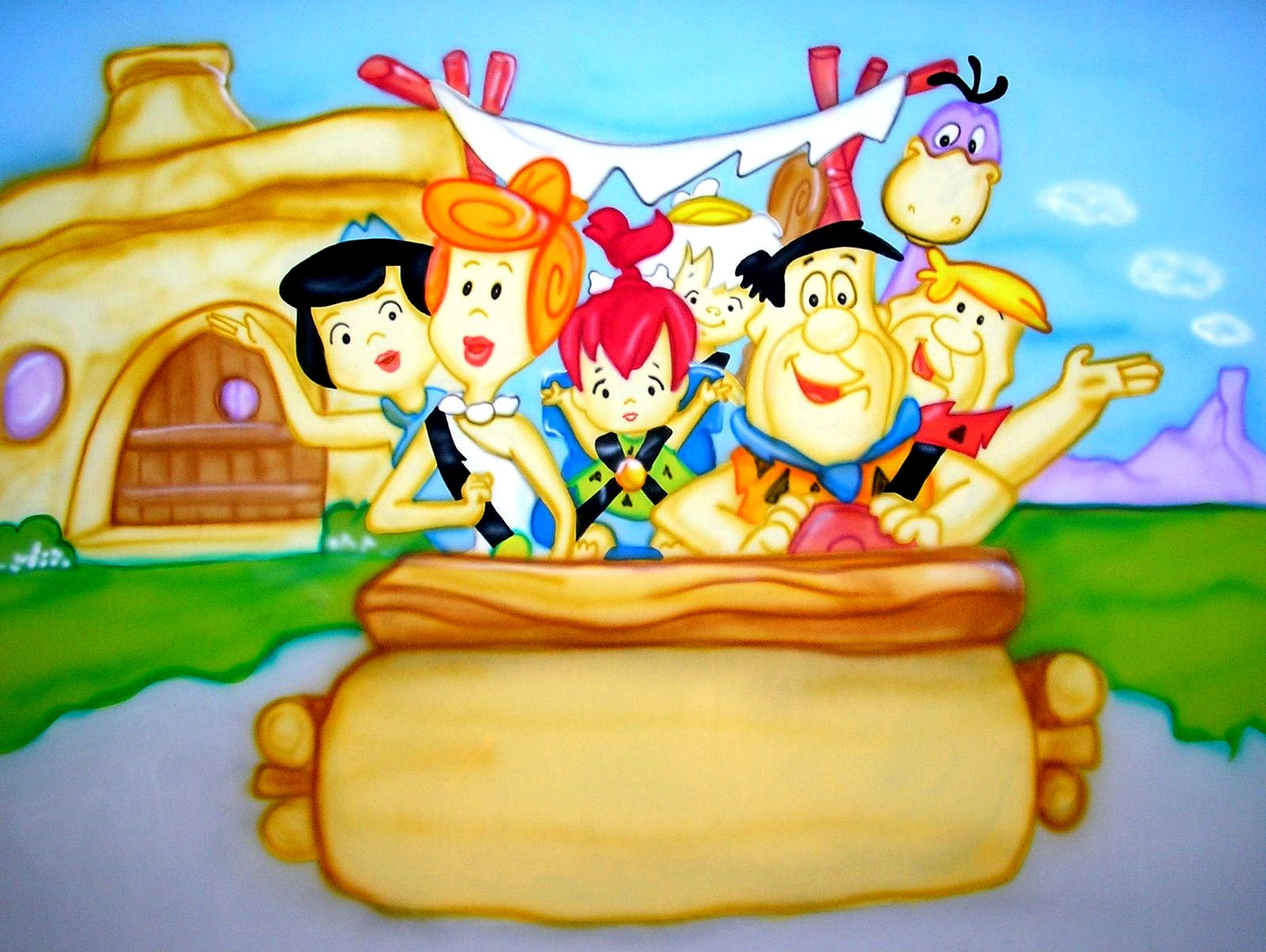 Flintstones Cartoon Rh Wallpaper Background