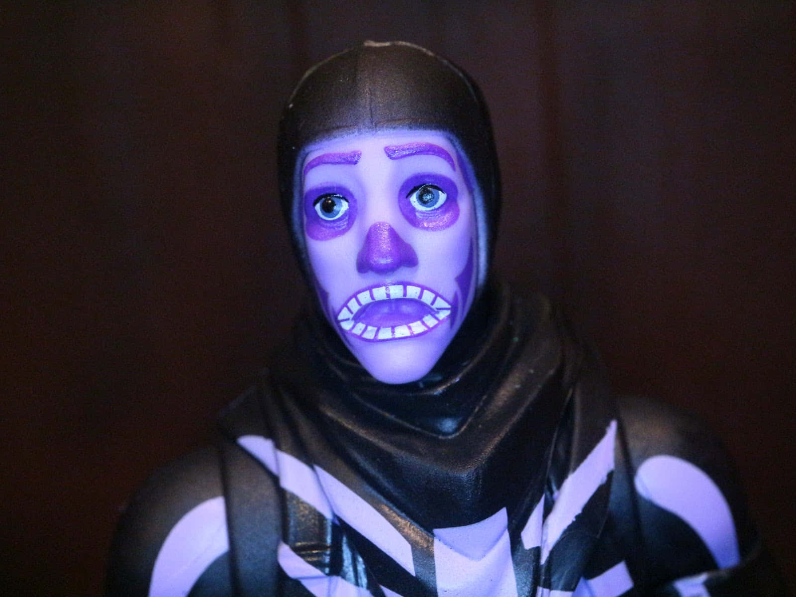 Purple Skull Trooper Wallpaper