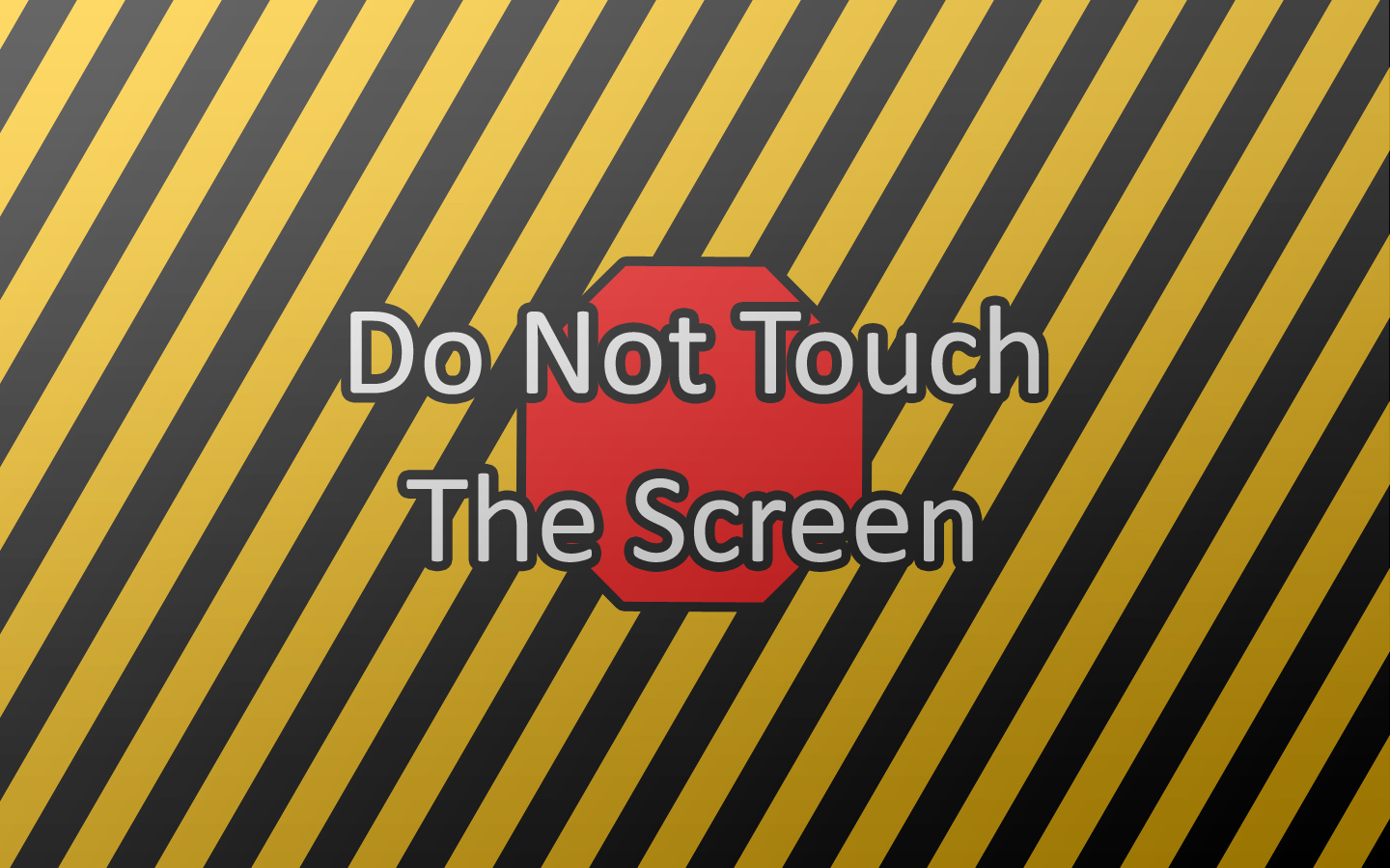 Do Not Touch Screen By Janku Roketto Customization Wallpaper Other
