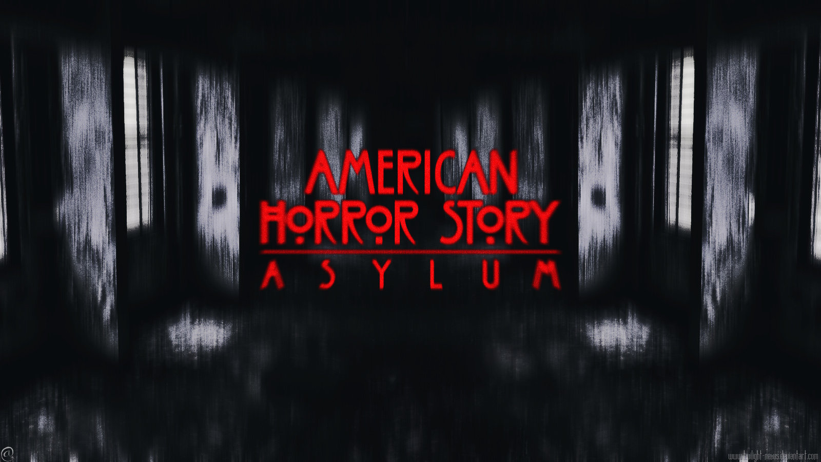 American Horror Story Asylum By Twilight Nexus Fan Art Wallpaper
