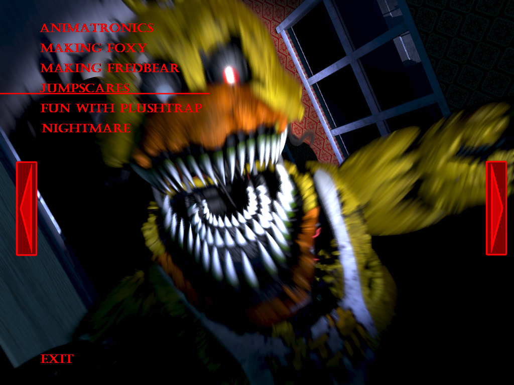Fnaf4 Nightmare Chica Jumpscare By Kana The Drifter