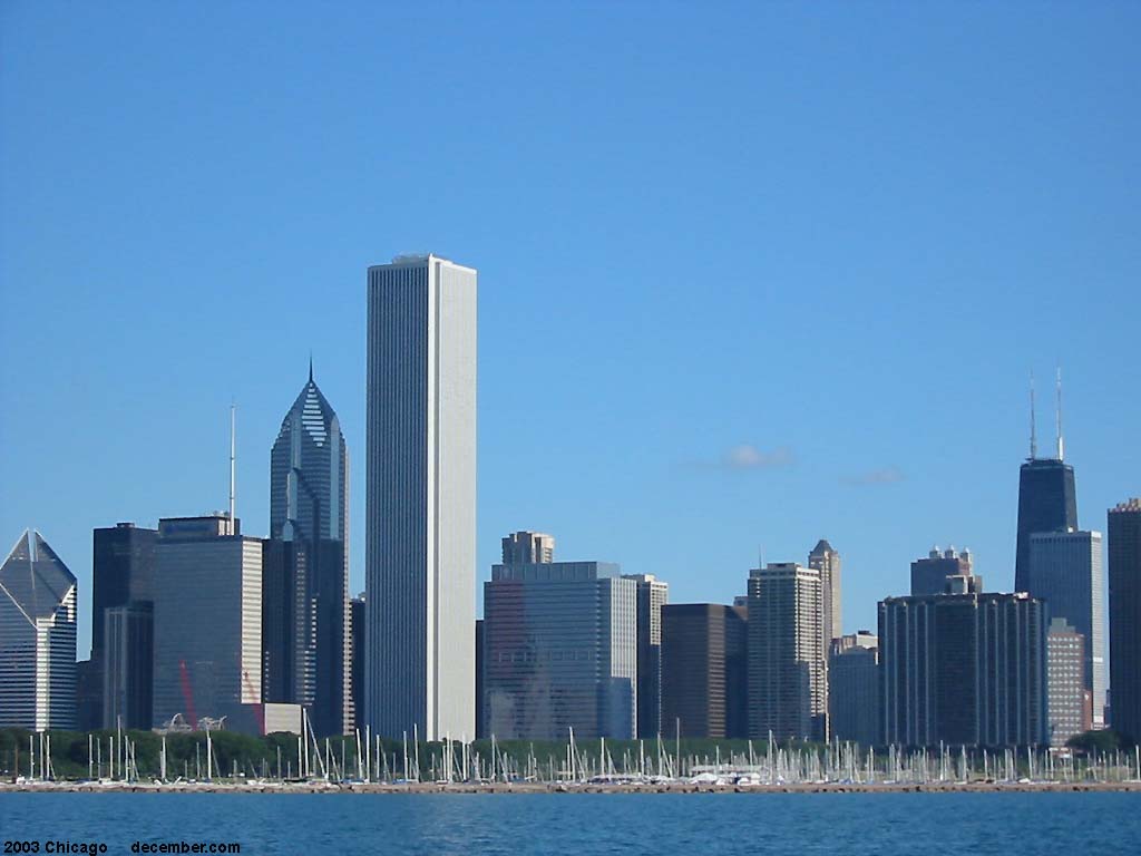 Desktop Wallpaper For Chicago Illinois Usa Skyline Smurfit