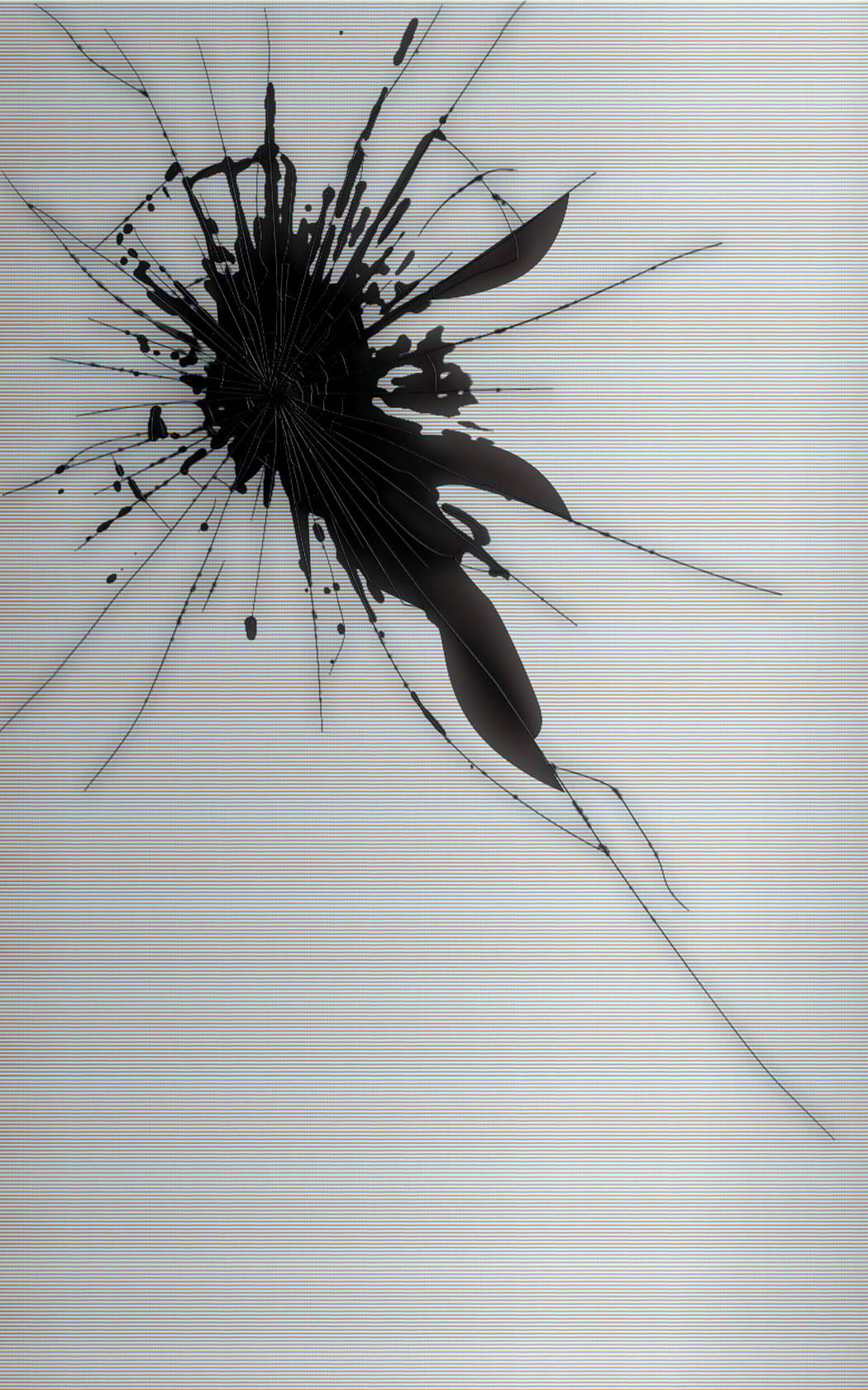 Broken and Shattered iPad and iPhone Screen Wallpaper