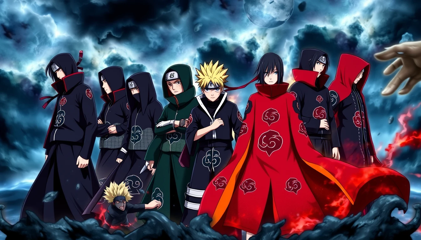 Naruto Shippuden Akatsuki Wallpaper