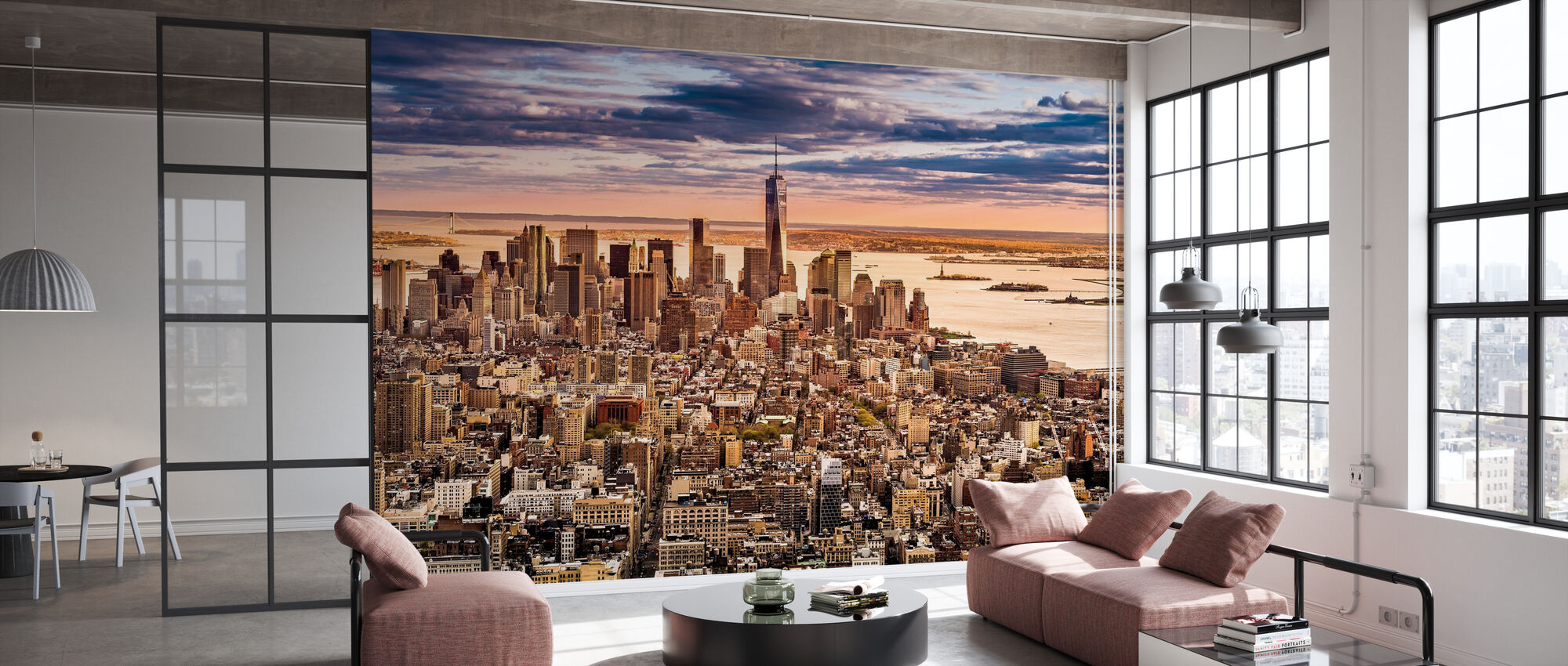 New York Panorama Before Sunset Wall Murals Online Photowall