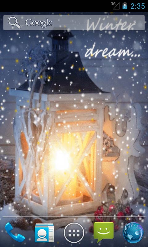Winter Dreams Live Wallpaper For Android