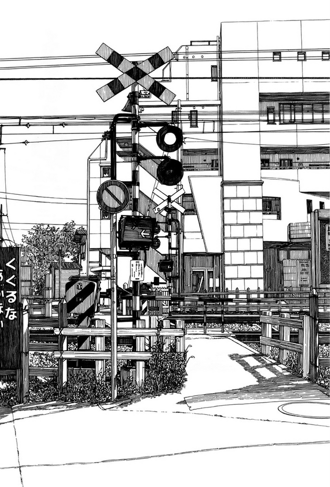 Manga Artist Kiyohiko Azuma S Urban Sketches Of Japan Spoon Tamago