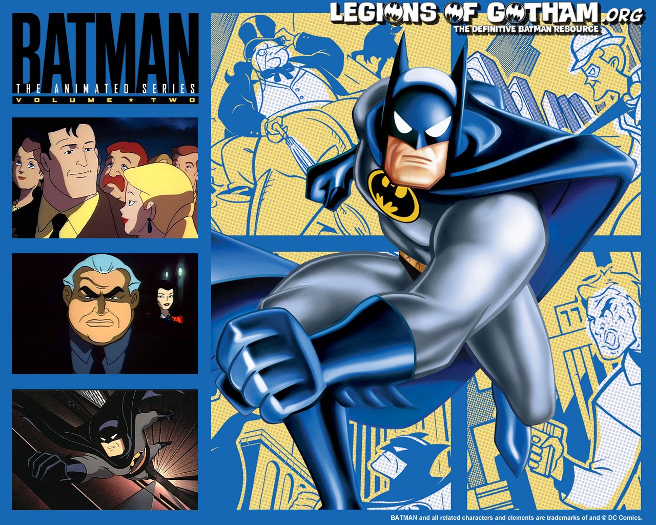 Animated Series Wallpaper Downloads   BTAS cartoon   Batman Animated