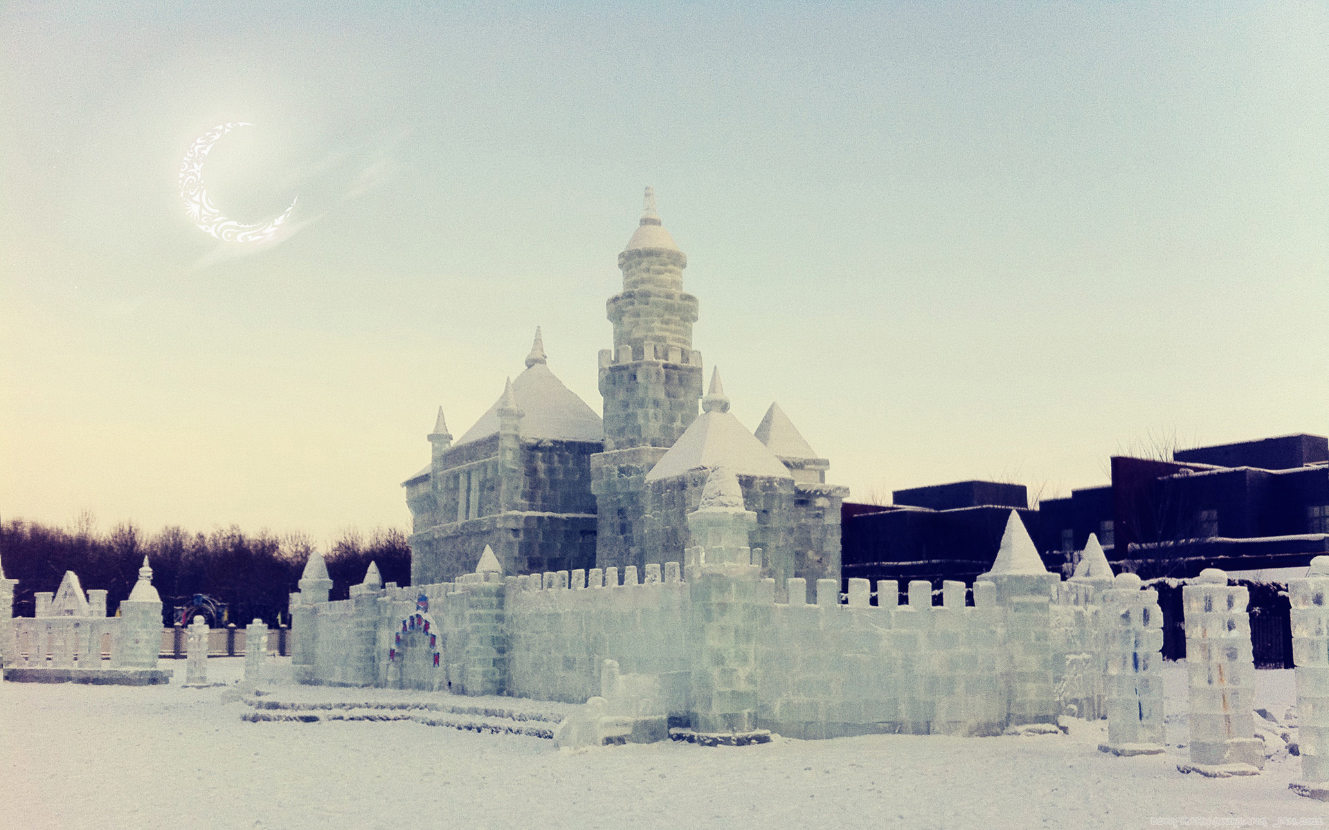Ice Castle By Bonyhahn