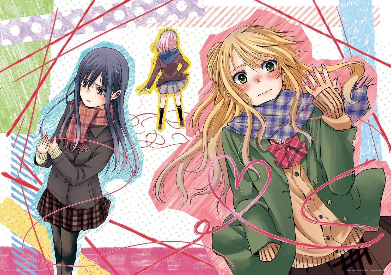 Saburouta Citrus Manga Aihara Mei Yuzu Mizusawa