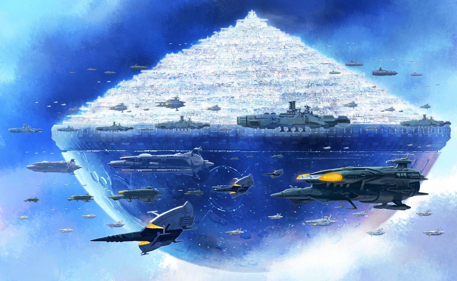 Space Battleship Yamato Wallpaper
