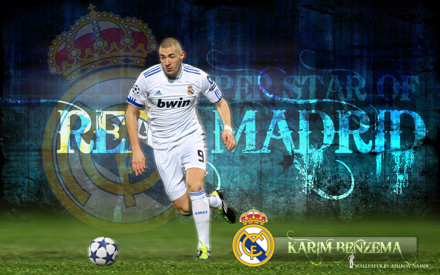Karim Benzema HD Wallpaper Football Club