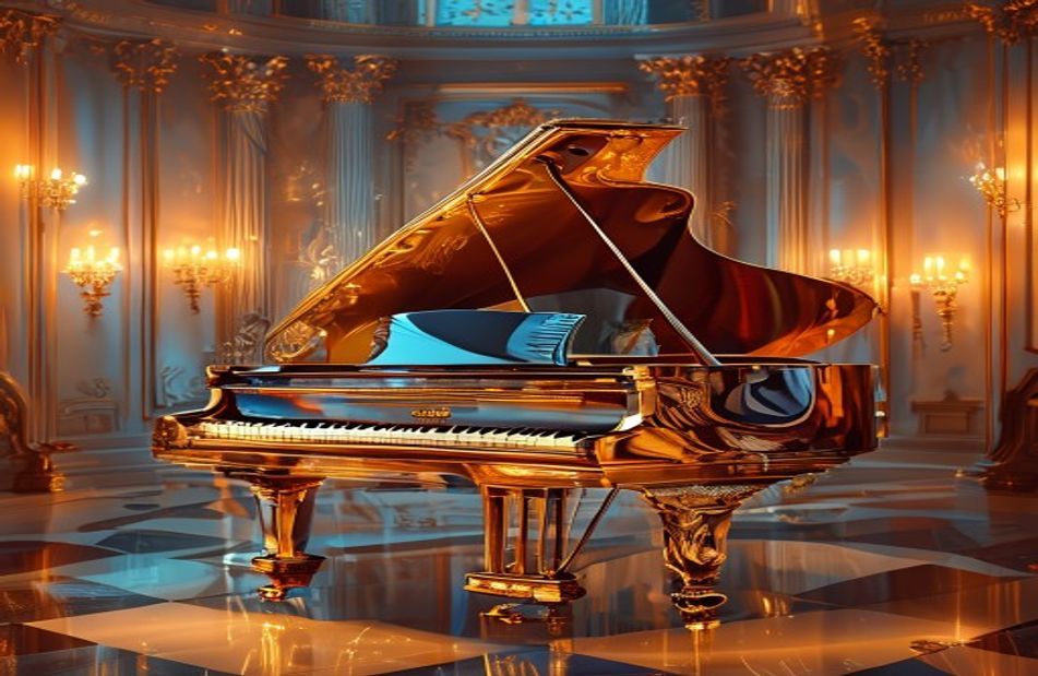 Grand Piano Wallpaper