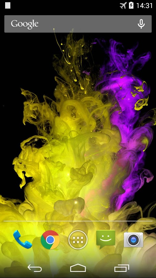 Smoke G3 Live Wallpaper Beautiful Abstract Background With