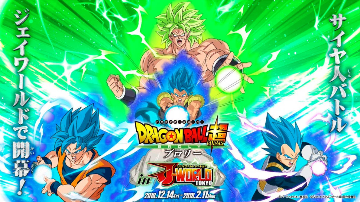 Free Download Dragon Ball Super Broly Movie Wallpaper J World By