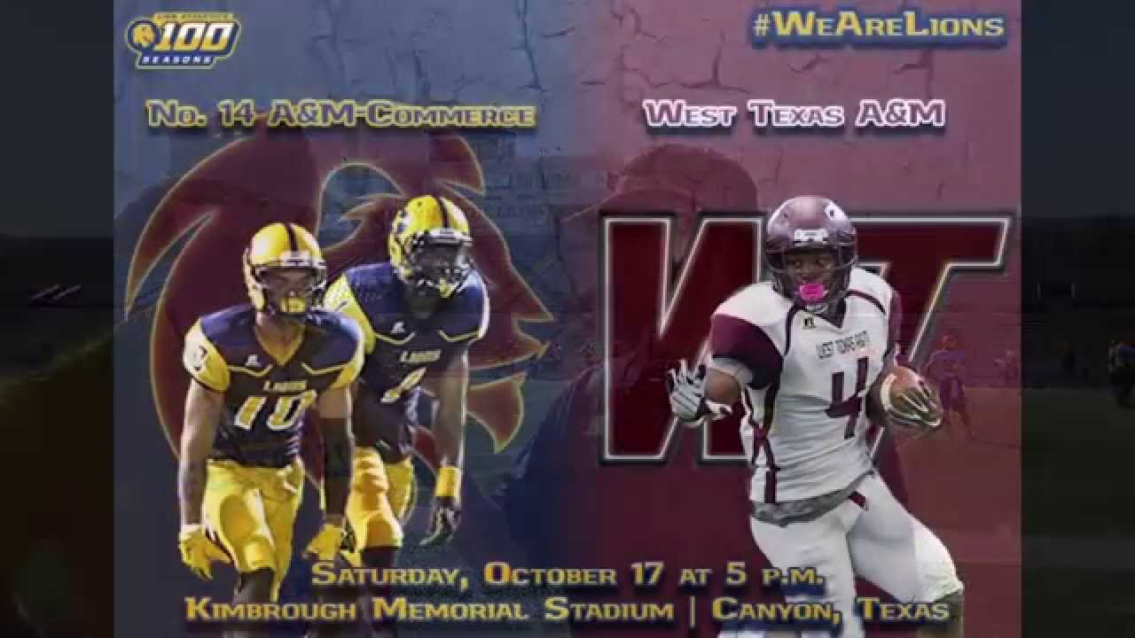 Football at West Texas AM Preview