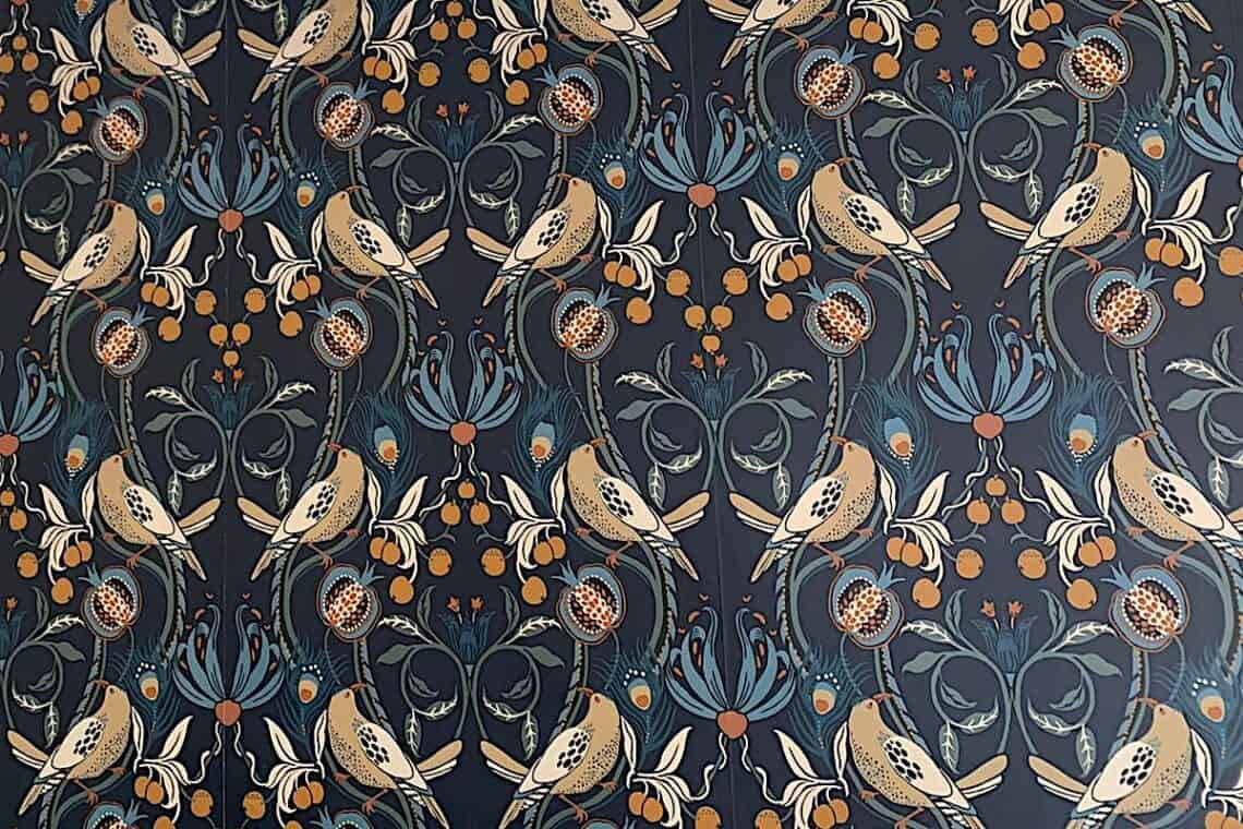 Dark Floral Wallpaper