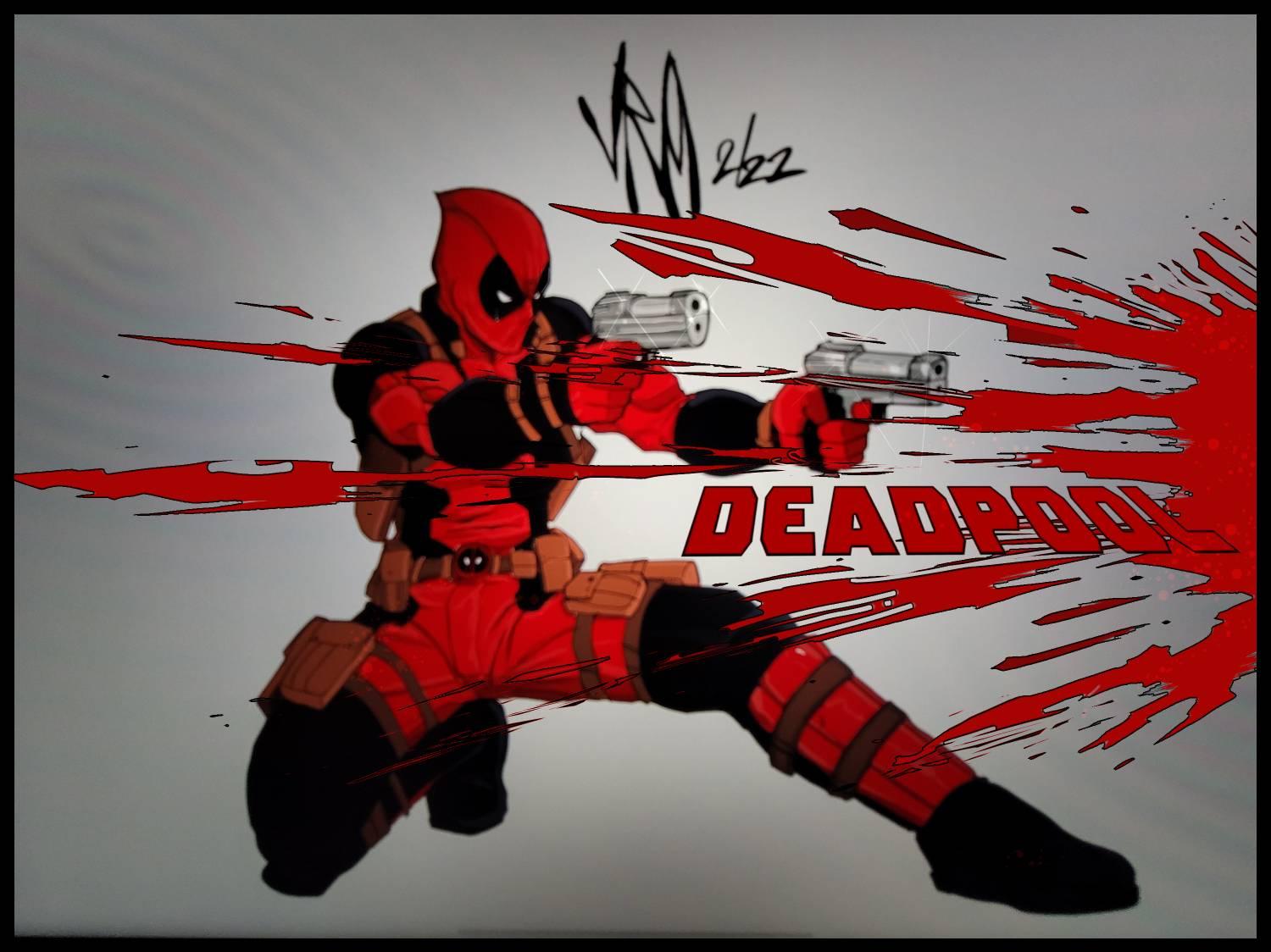 Deadpool Pew Drawing By Madpenciler