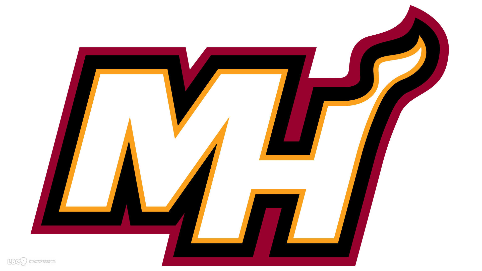 Miami Heat Logo Wallpaper Image