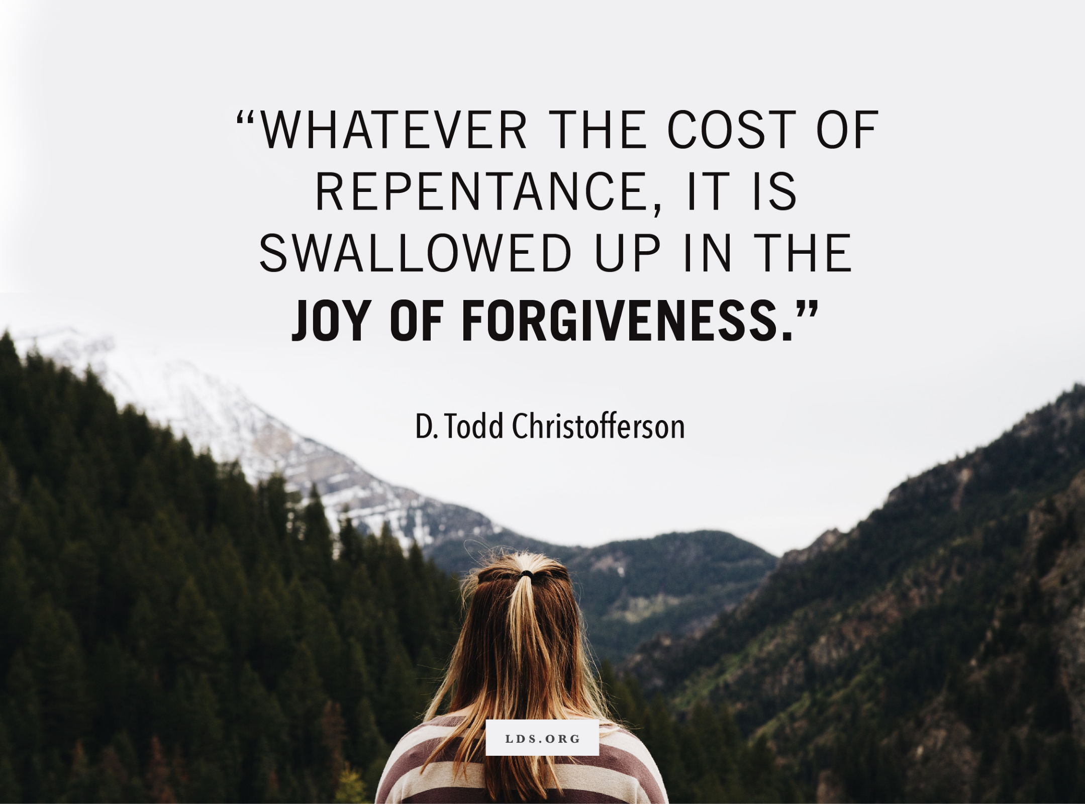 The Joy Of Forgiveness
