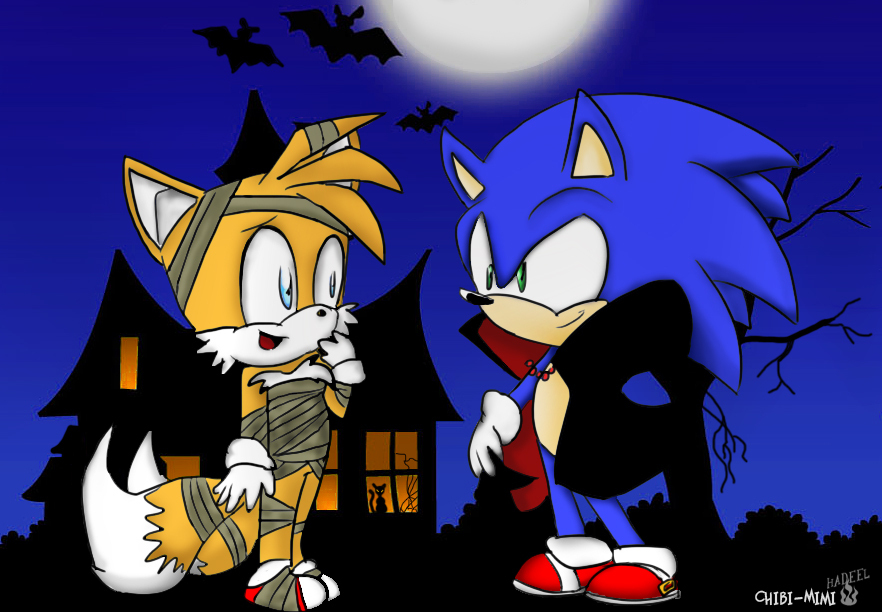 Sonic Halloween   Sonics World Fan Art 22897548