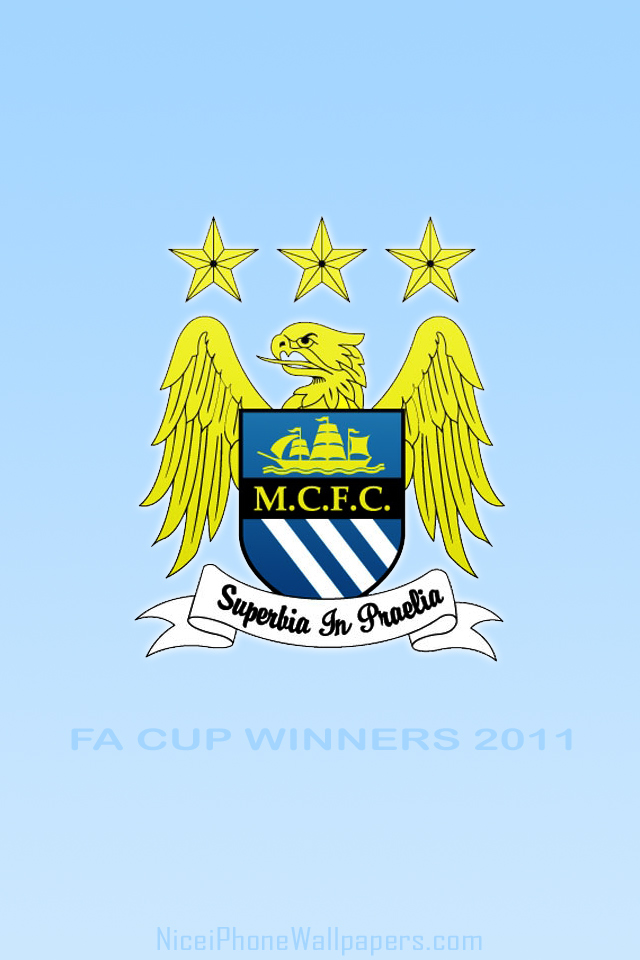 Manchester City Logo HD iPhone 4s Wallpaper And Background