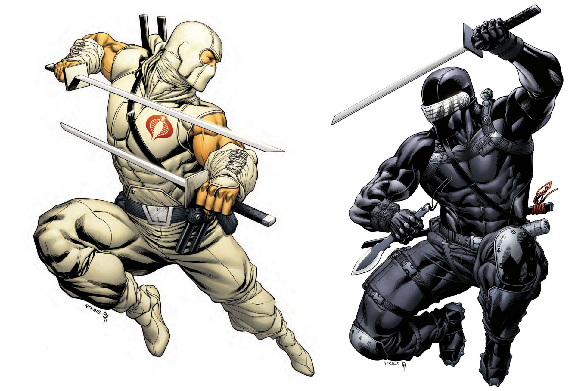 Snake Eyes and Storm Shadow what more could you want