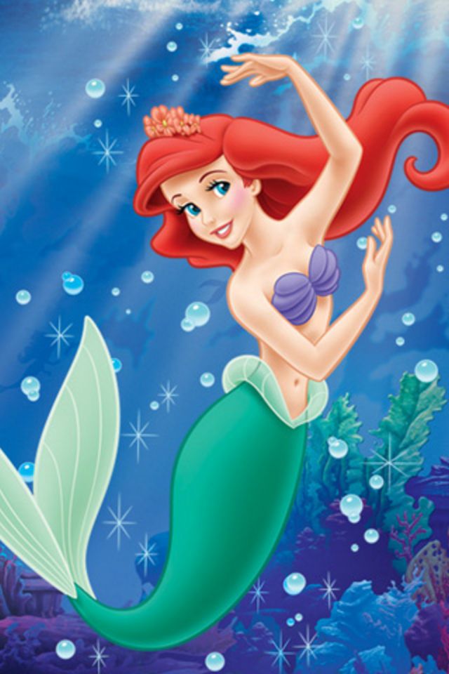 Form Below To Delete This Little Mermaid iPhone Wallpaper Image From