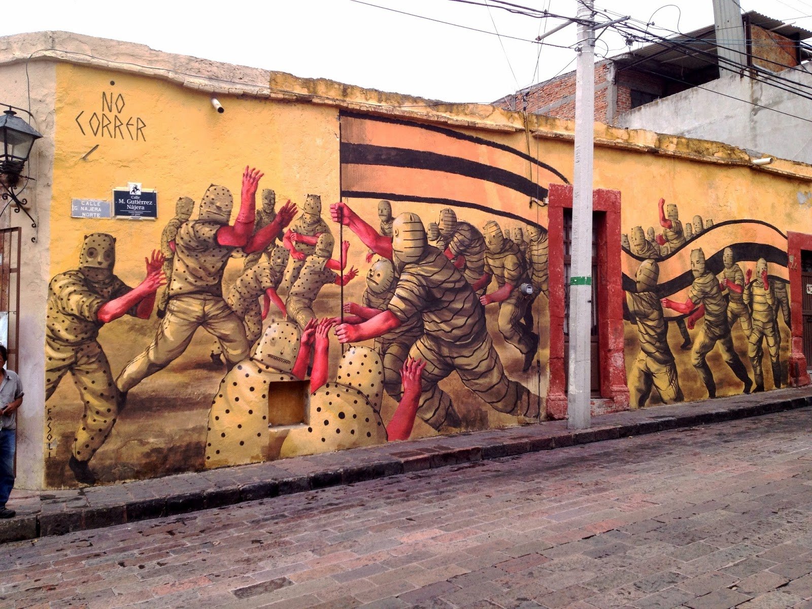 Street Art By JAZ in Queretaro Mexico For Board Dripper StreetArt
