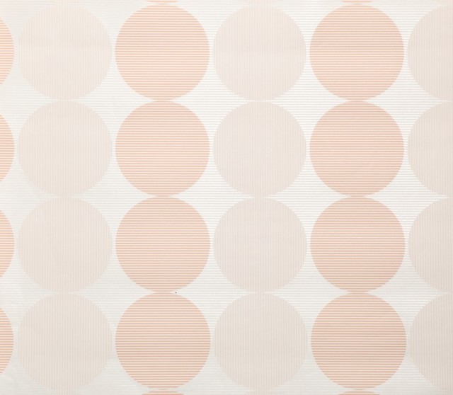 Hero Circles Wallpaper Pastels and Orange   Modern   Wallpaper   by