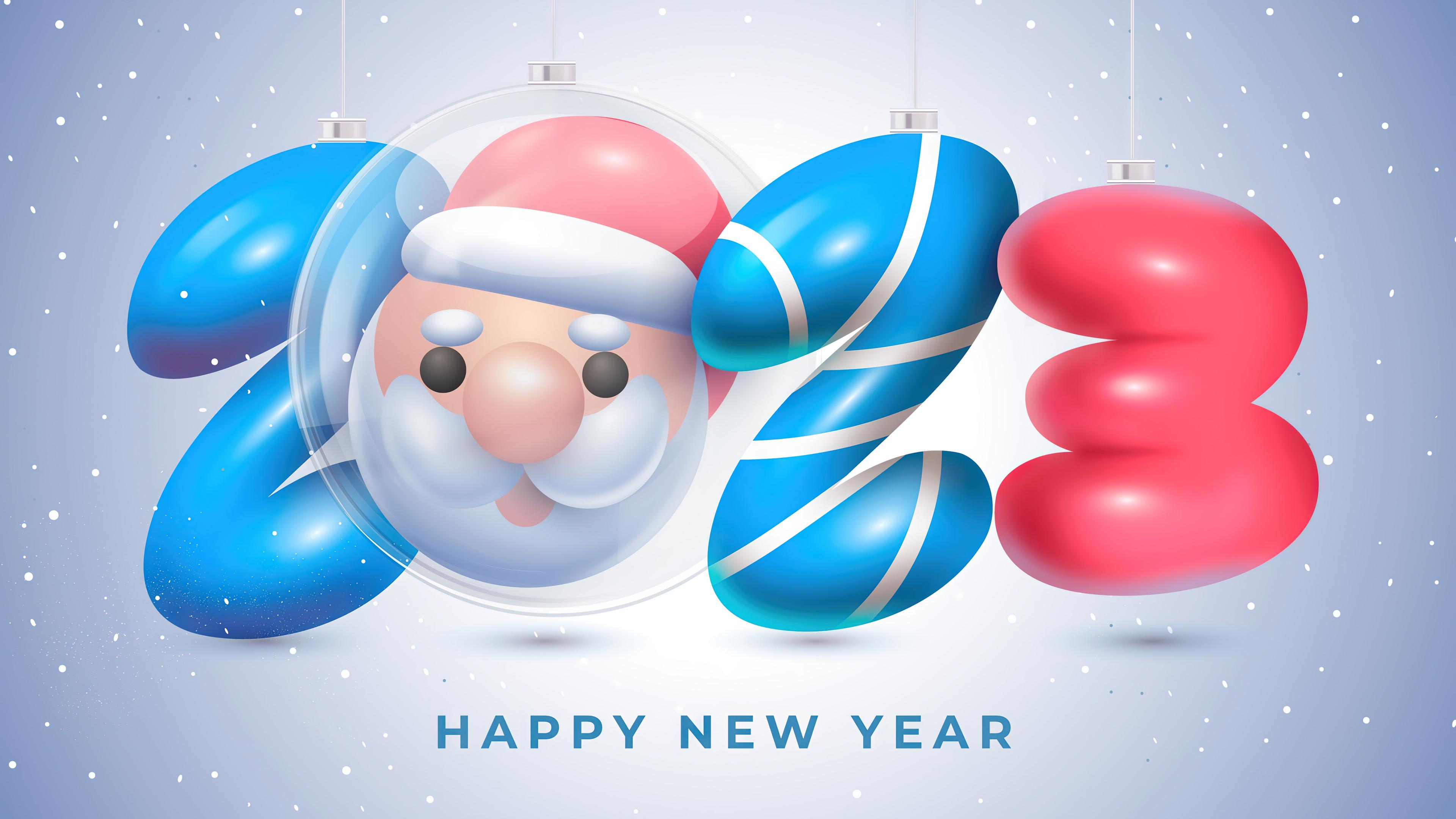 New Year Santa Claus 4k Wallpaper iPhone HD Phone 220i