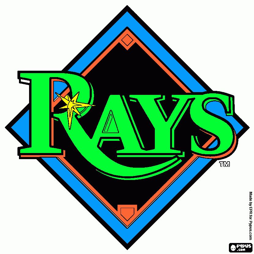 tampa20bay20rays Colouring Pages 830x830