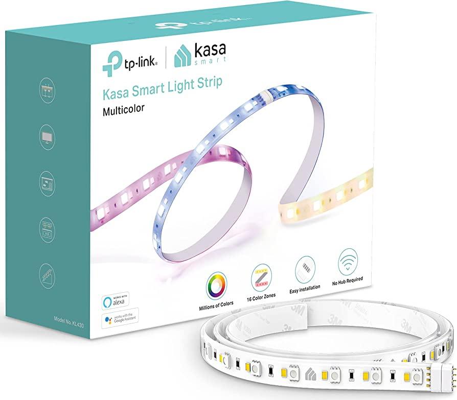 Kasa Smart Premium LED Light Strip KL430 16 Color Zones RGBIC