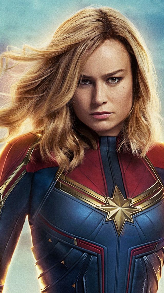 Wallpaper Captain Marvel Brie Larson 4k Movies