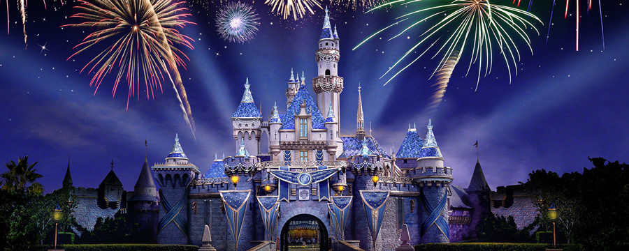 Sleeping Beauty Castle At The Disneyland Resort Diamond Celebration