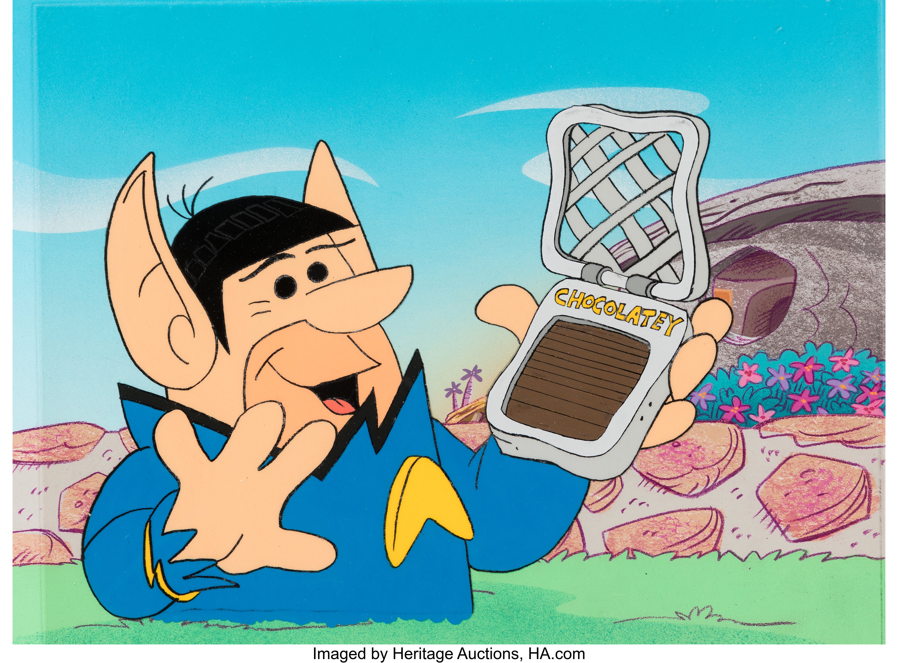 The Flintstones Mr Spock Cocoa Pebbles Television Mercial