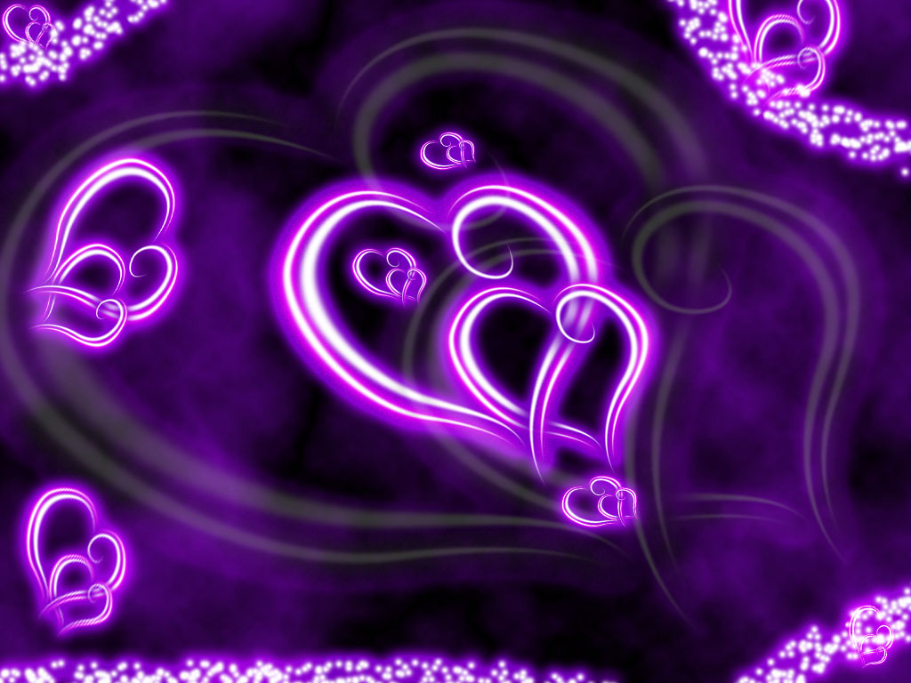 Purple Love Background Image S Desktop Wallpaper