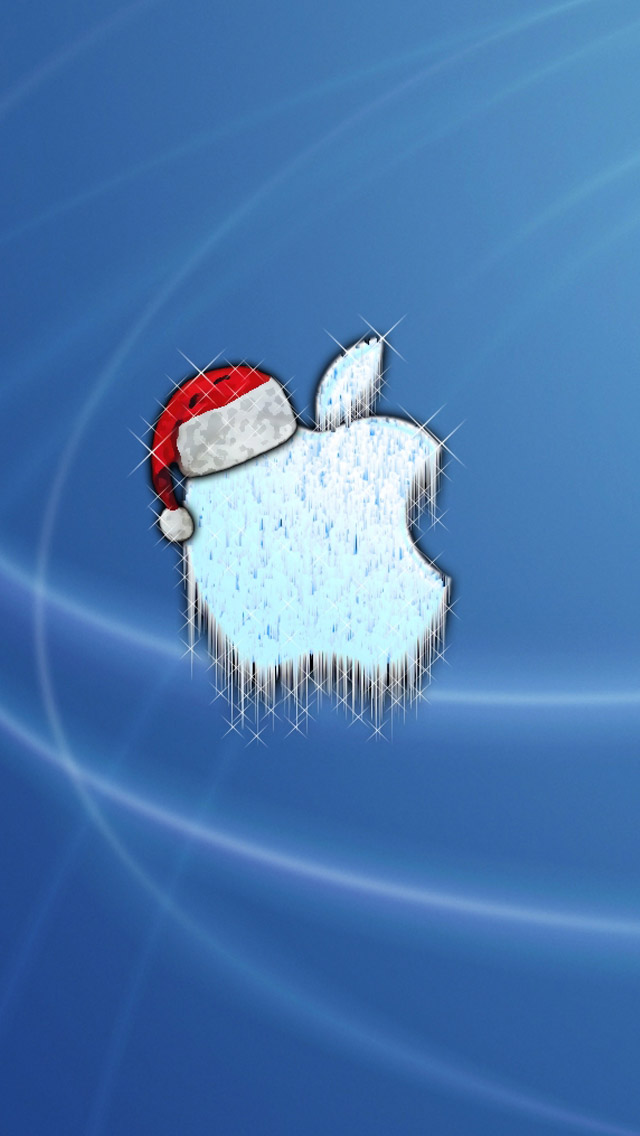 Apple Logo Christmas Desktop Pc Android iPhone And iPad Wallpaper