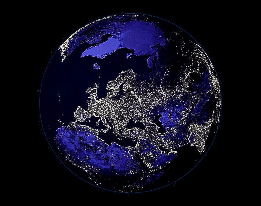  47 Earth  at Night Desktop Wallpaper on WallpaperSafari