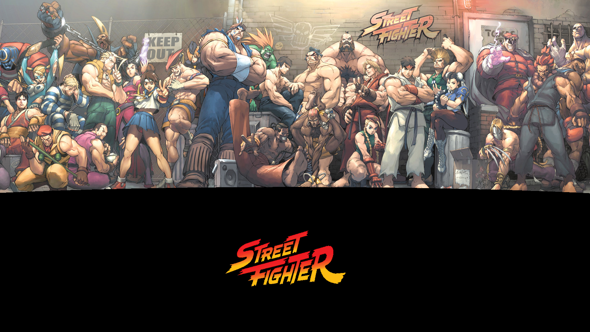 Street Fighter Udon Wallpaper