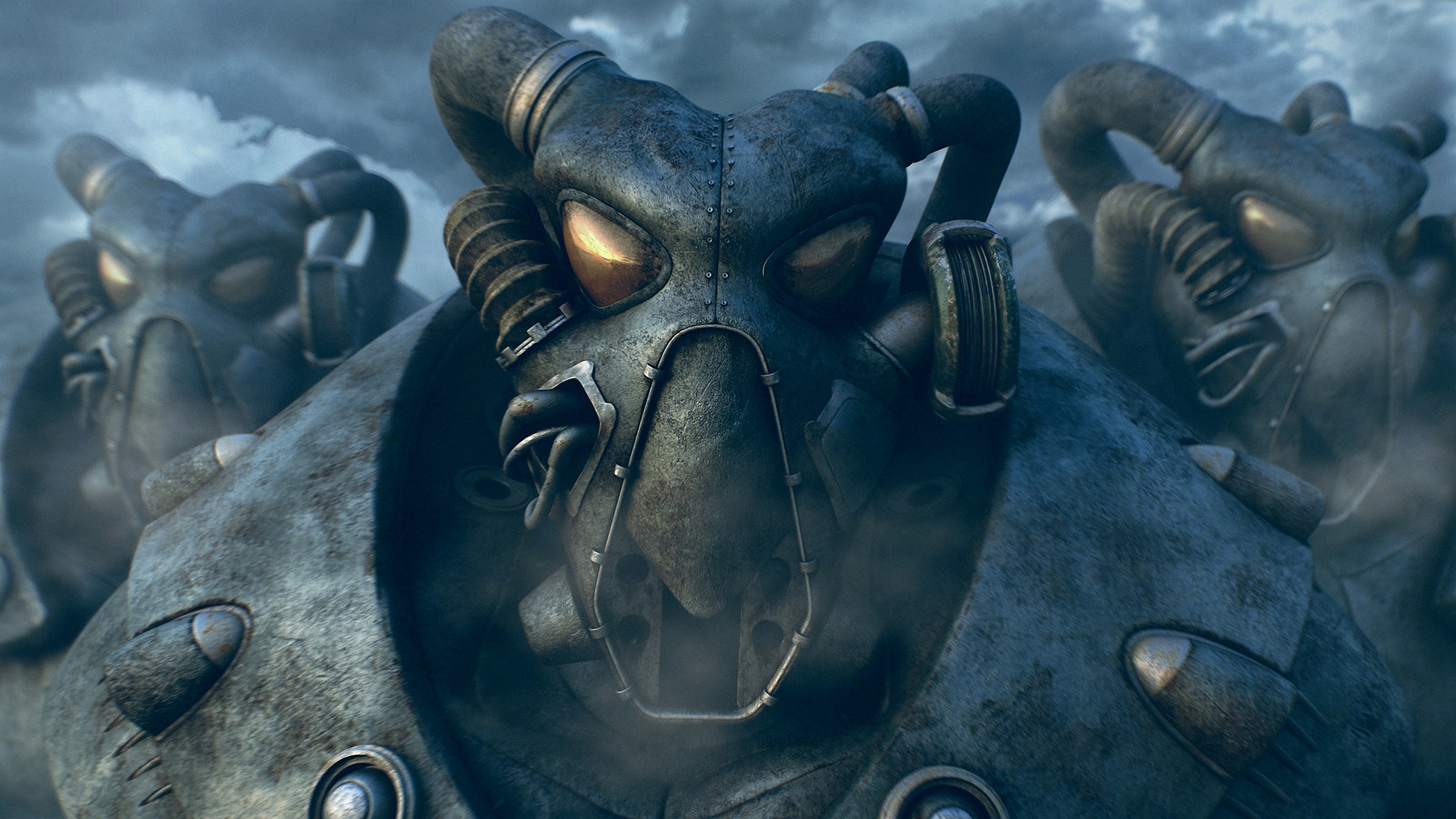 Fallout Sci Fi Warrior Armor Mask H Wallpaper
