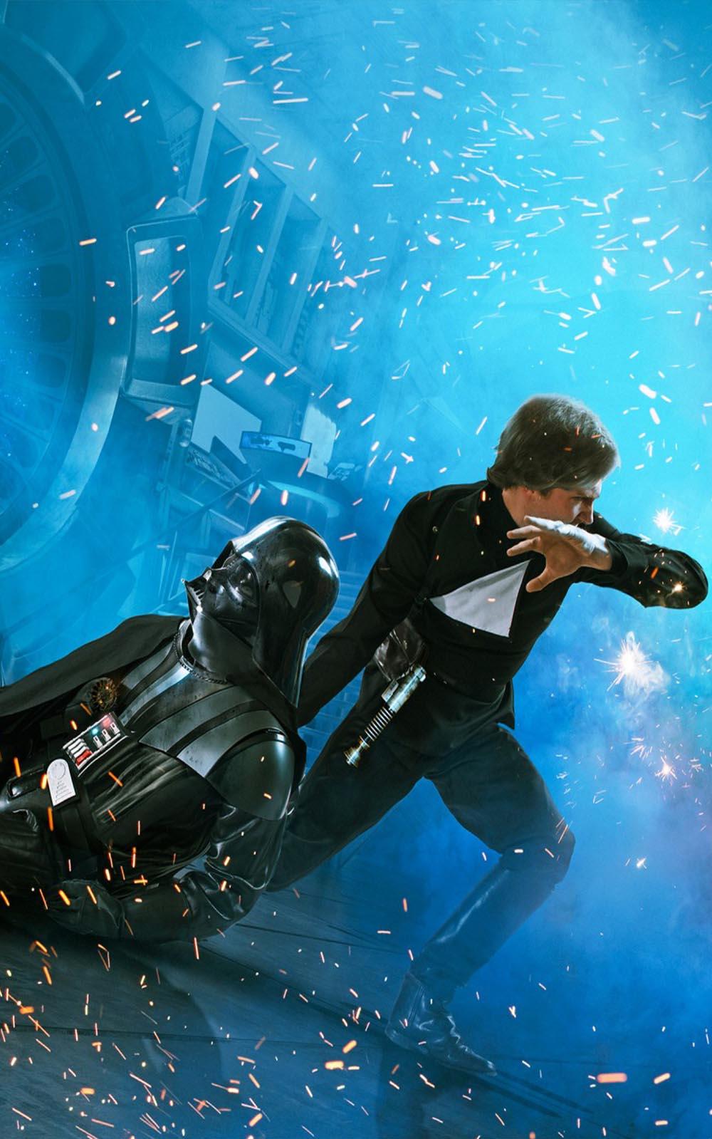 Luke Skywalker Darth Vader Return Of The Jedi HD