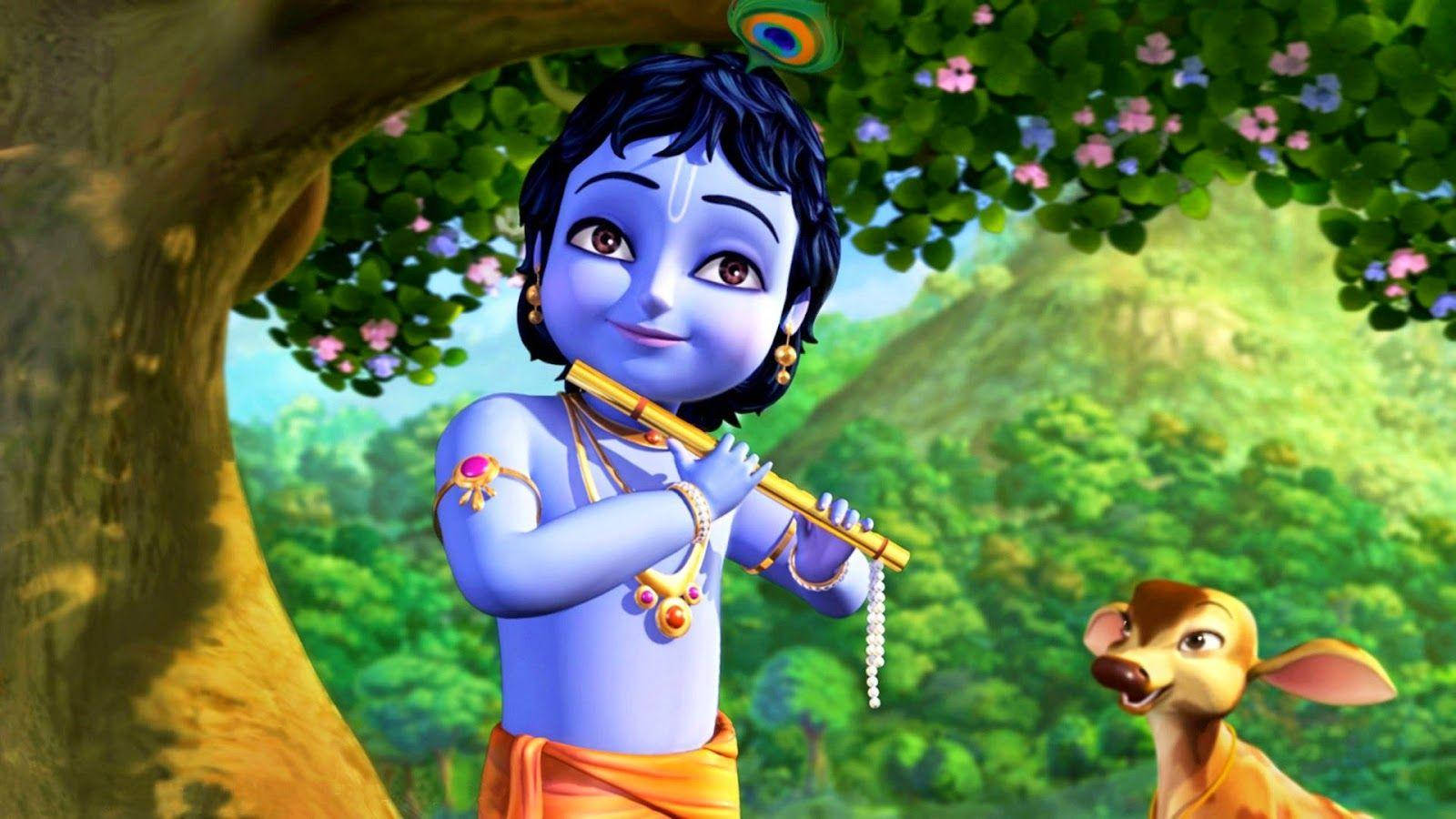 Little Krishna Wallpaper