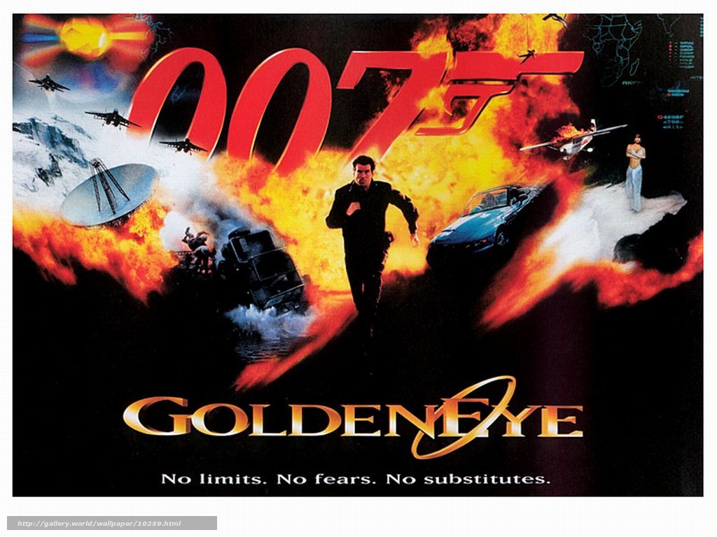 Wallpaper Golden Eye Goldeneye Film Movies