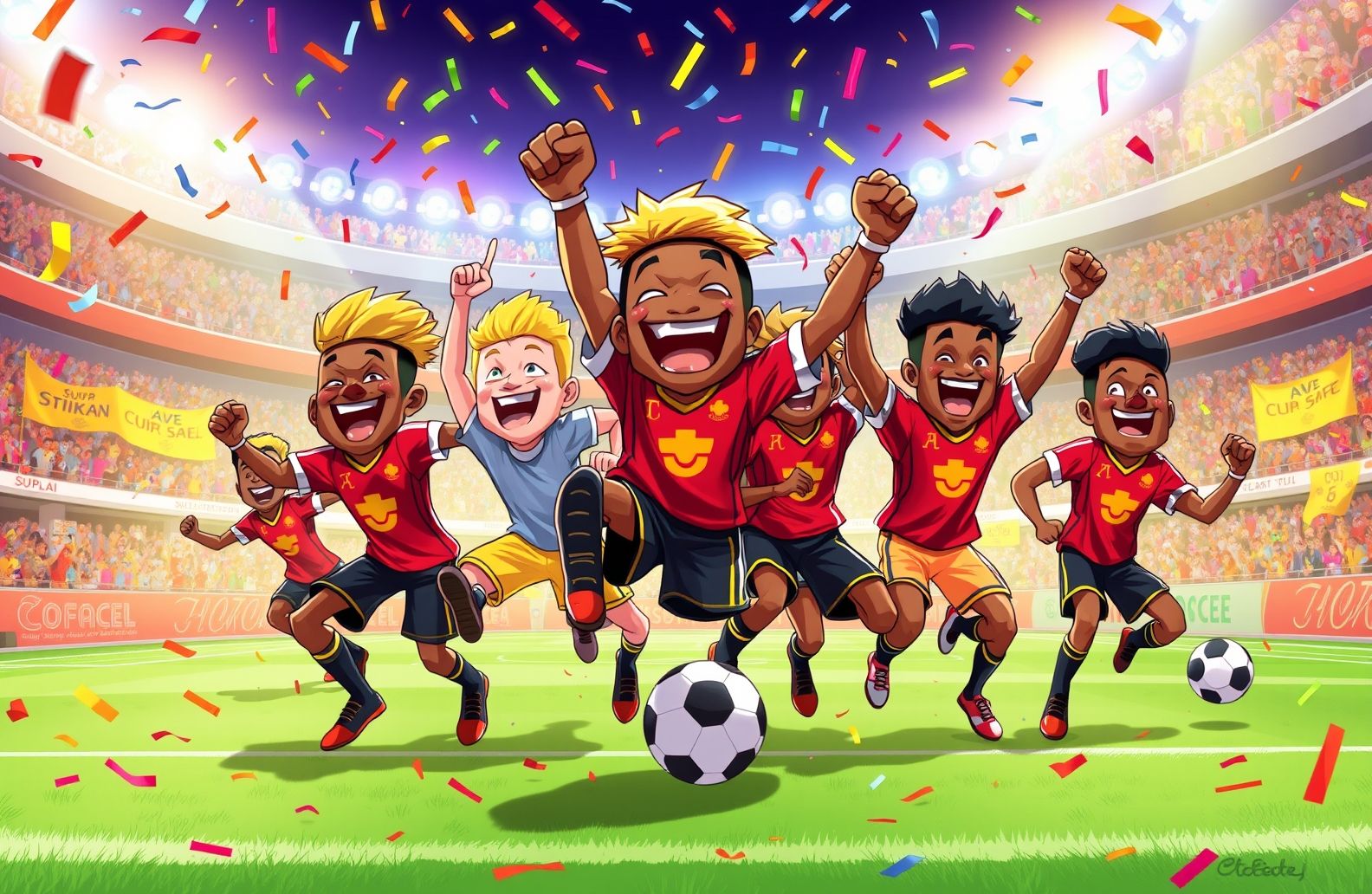Supa Strikas Wallpaper